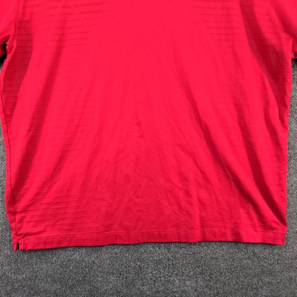 Tiger Woods Dri-Fit Men's US Open Pebble Beach Polo Shirt Red XXL Short Sleeve - Picture 7 of 14